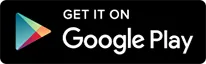 Google Play download badge with multicolored triangular play icon and white text on a black background.