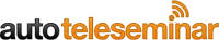 Logo reading “autoteleseminar” in dark gray and orange lettering.