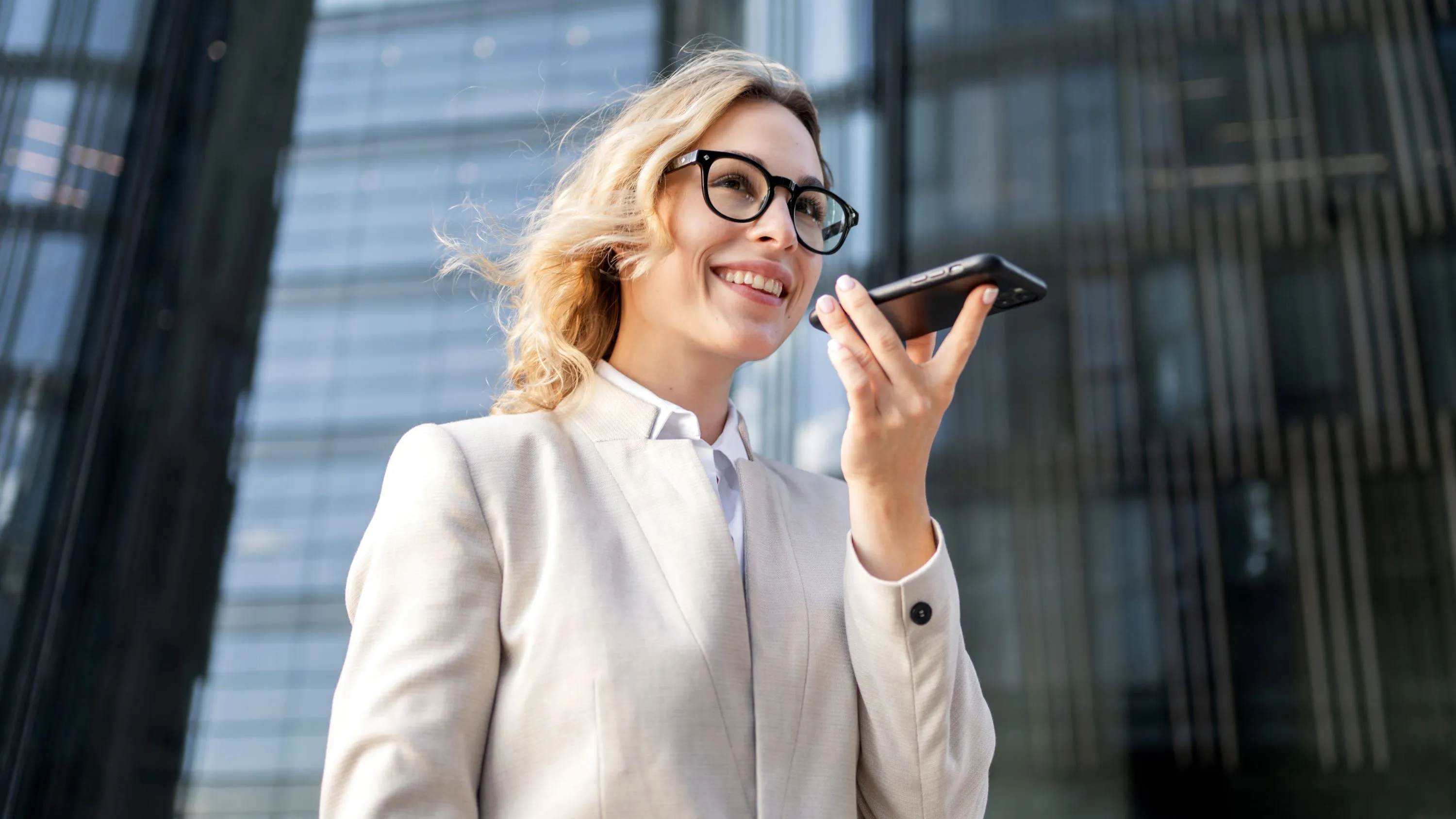 A Woman is talking with phone