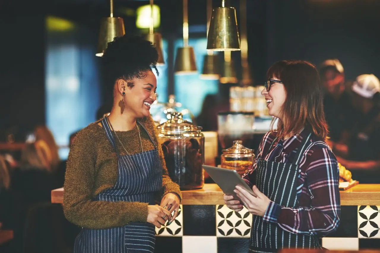 Two Woman Talking