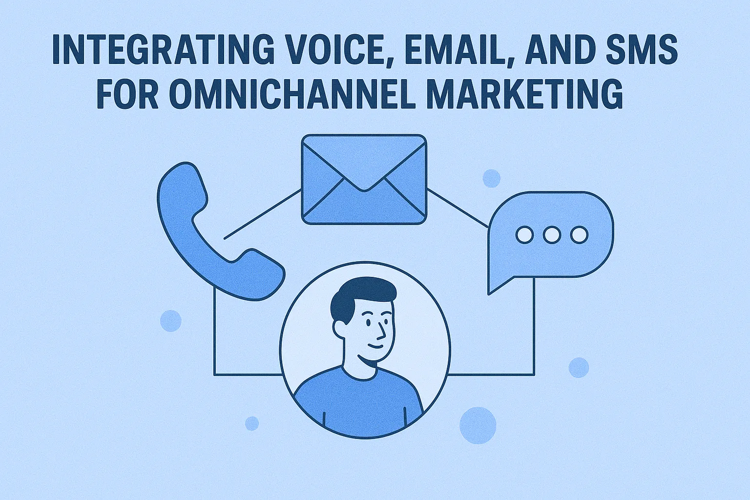 Omnichannel marketing strategy integrating voice, email, and SMS