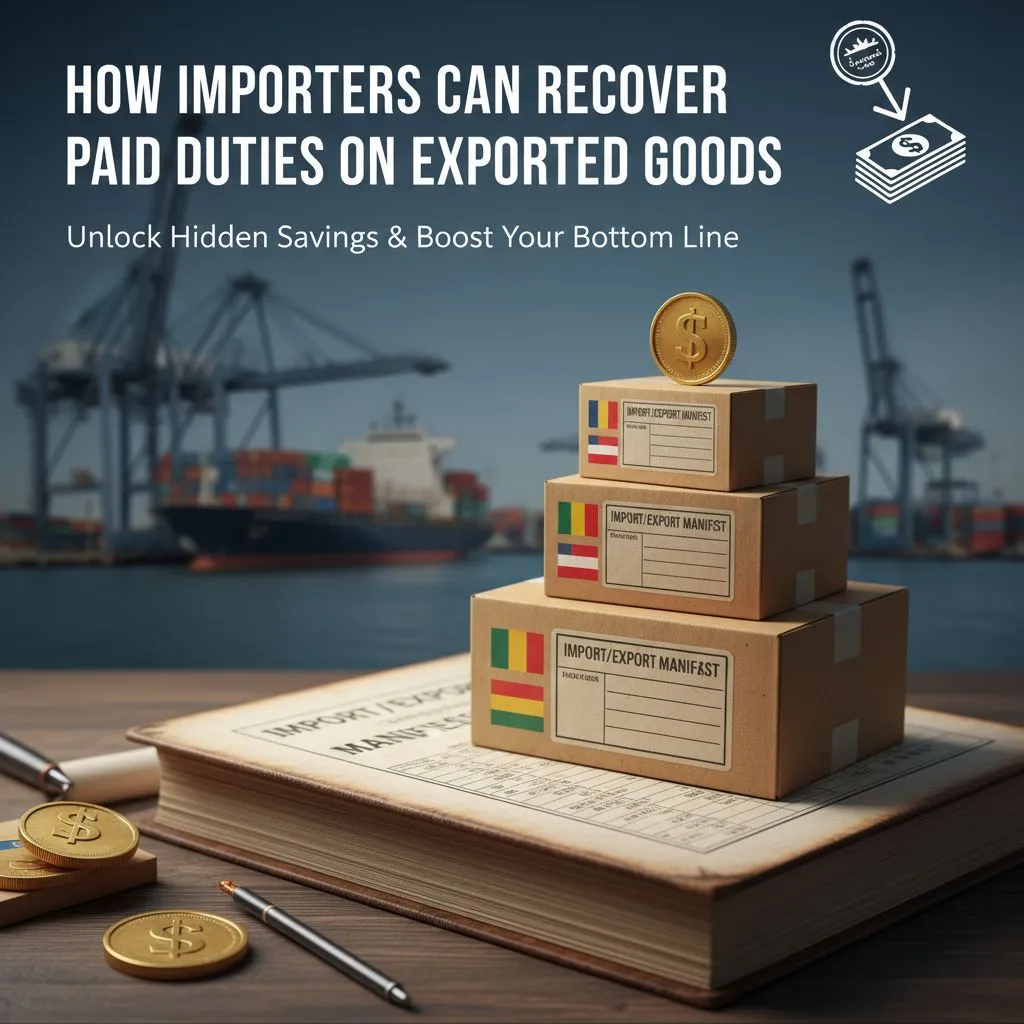 How Importers Can Recover Paid Duties on Exported Goods
