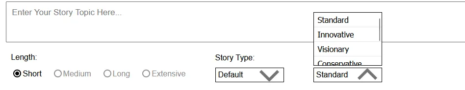 EditPad AI Story Generator Creative