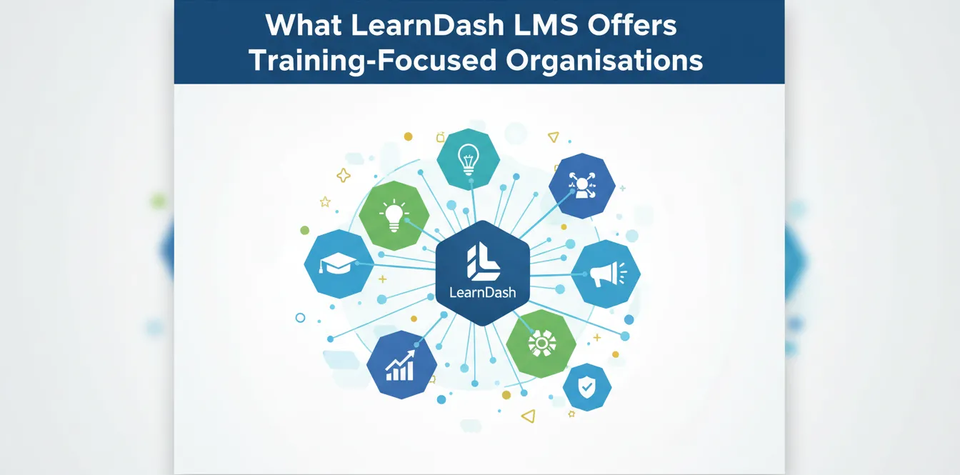 LearnDash LMS features and solutions for training organizations and educational needs.