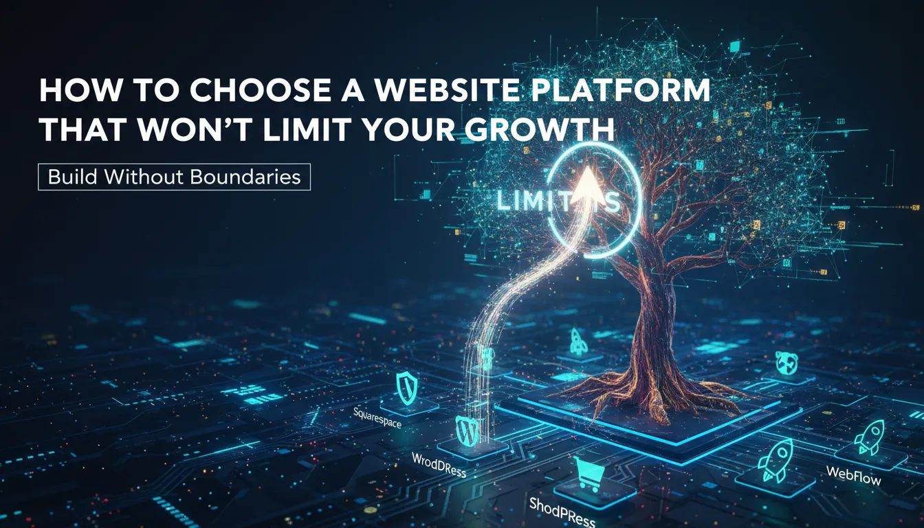 How to Choose a Website Platform That Wont Limit Your Growth