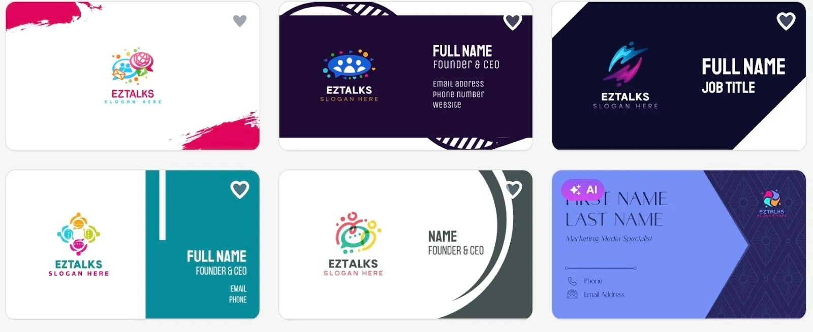 business card