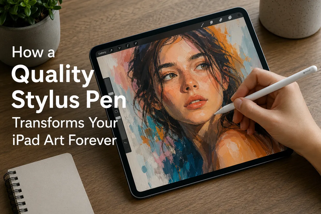 How a Quality Stylus Pen Transforms Your iPad Art Forever