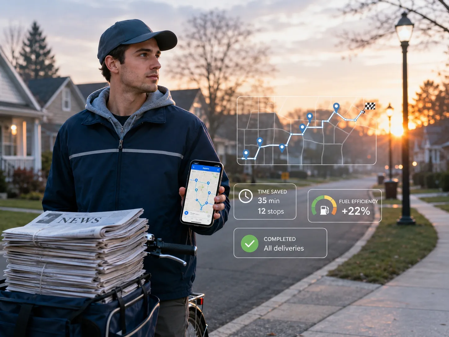 How to Get a Paper Route and Use Route Planning Tools to Save Time and Fuel