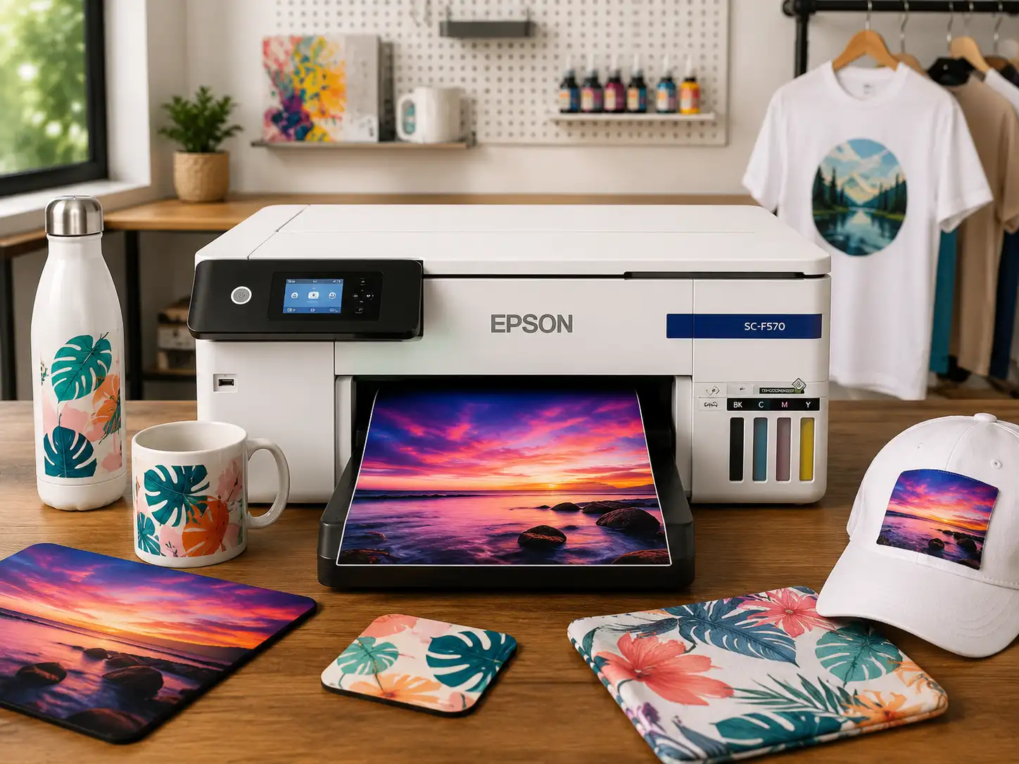 What the Epson F570 Does Differently That Appeals to Small-Format Sublimation Users